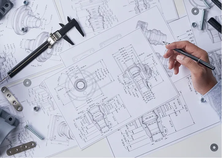 幅広い分野の設計・製図に対応